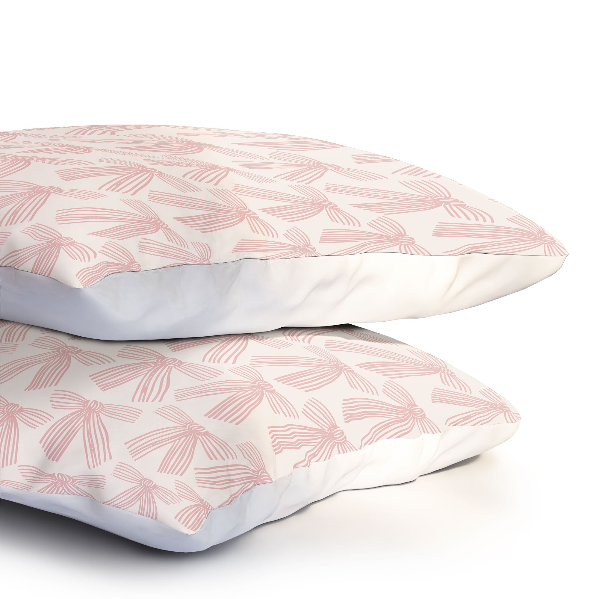 ThirtyOne Illustrations baubles bows bn artboard 3 Pillow Shams