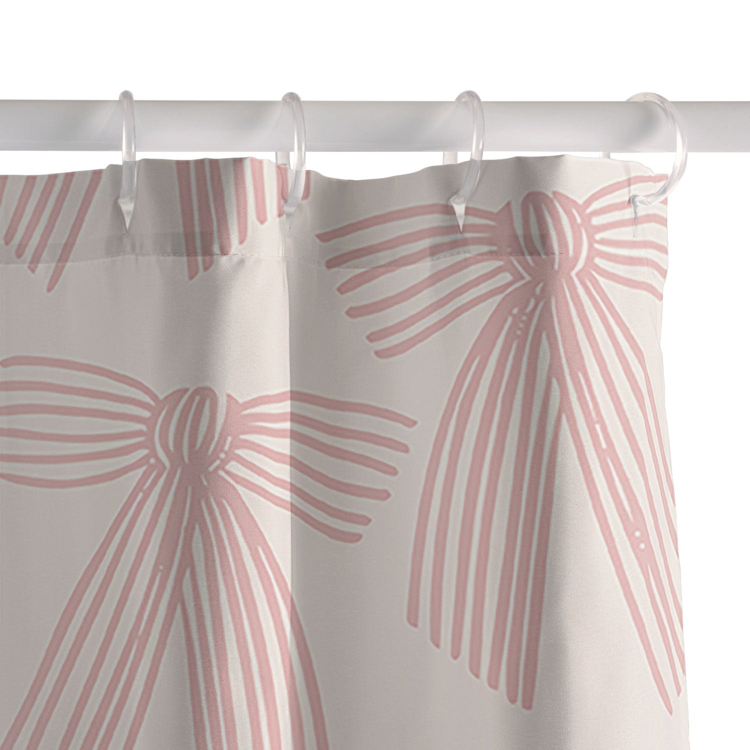 ThirtyOne Illustrations baubles bows bn artboard 3 Shower Curtain