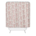 ThirtyOne Illustrations baubles bows bn artboard 3 Shower Curtain