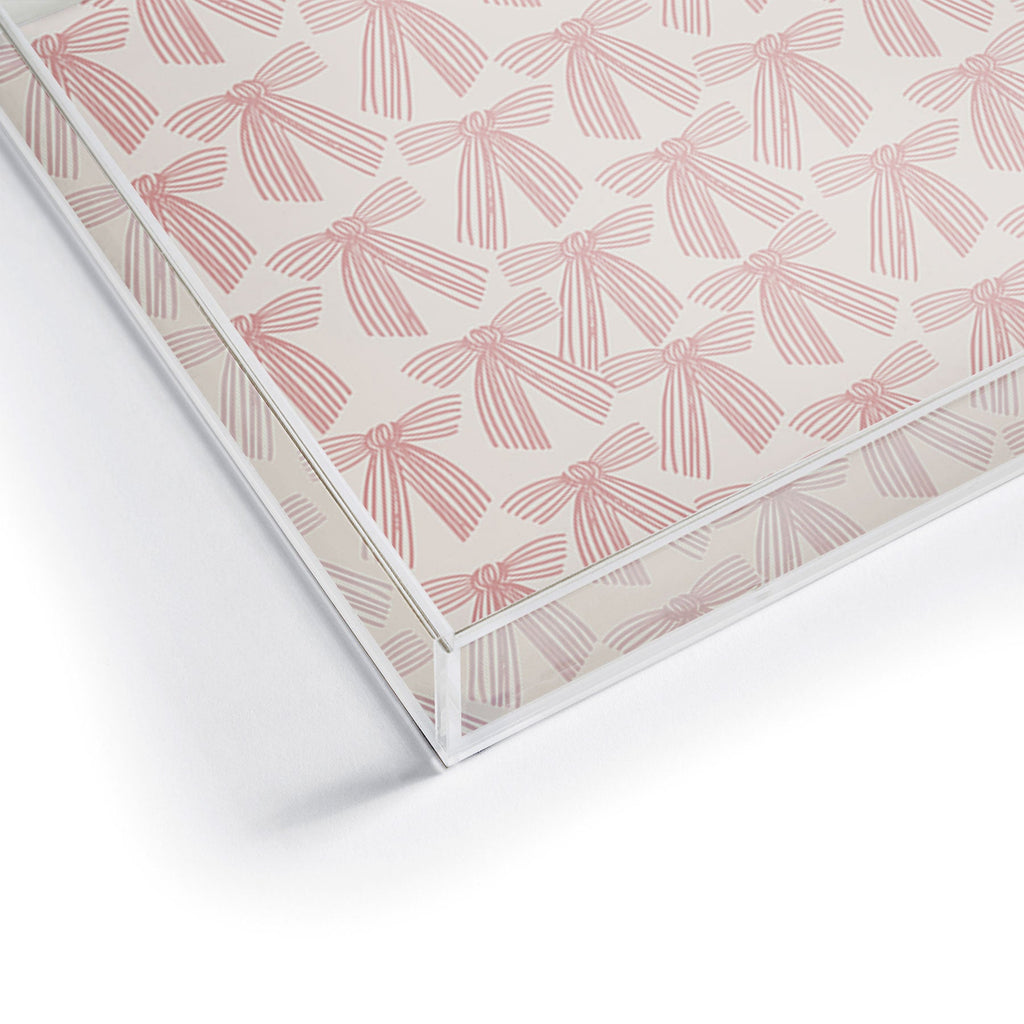 ThirtyOne Illustrations baubles bows bn artboard 3 Acrylic Tray
