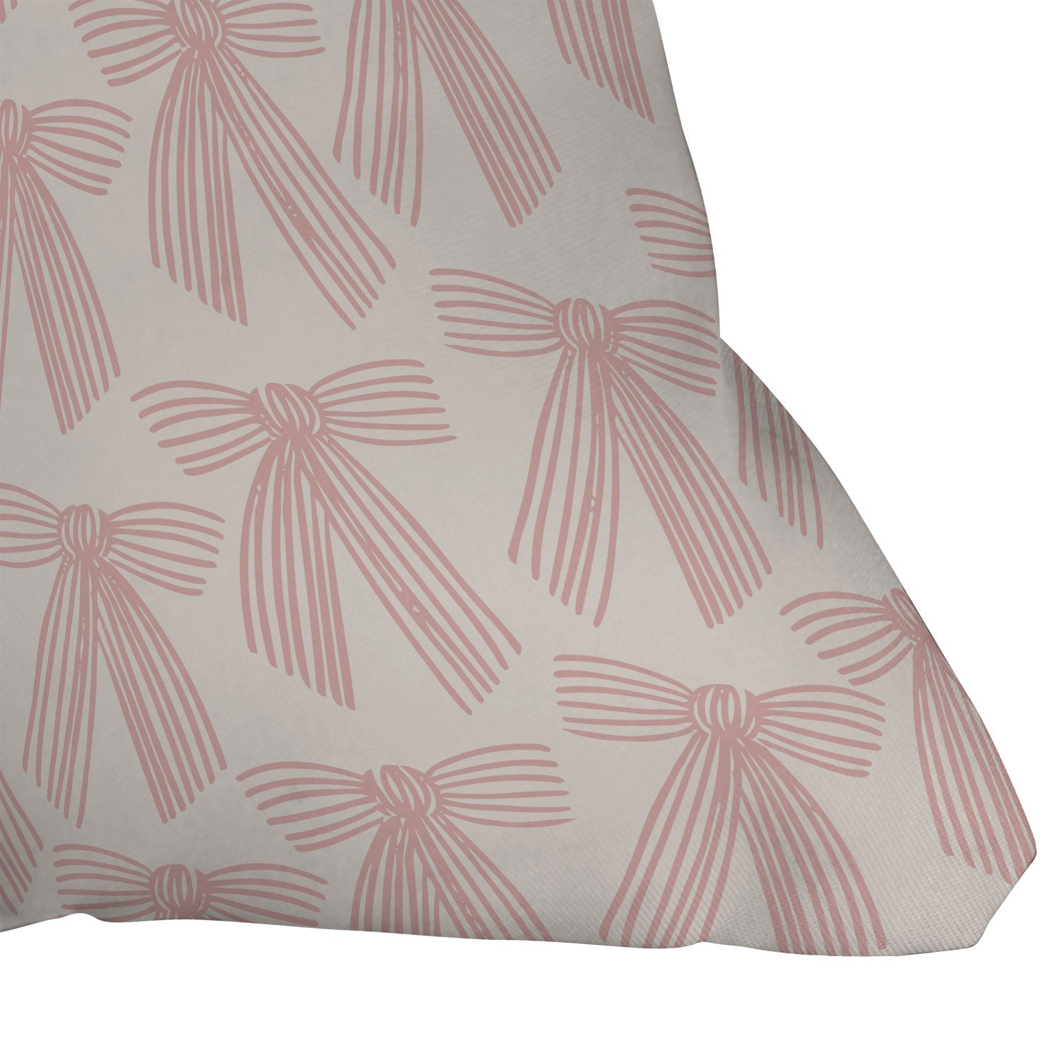 ThirtyOne Illustrations baubles bows bn artboard 3 Outdoor Throw Pillow