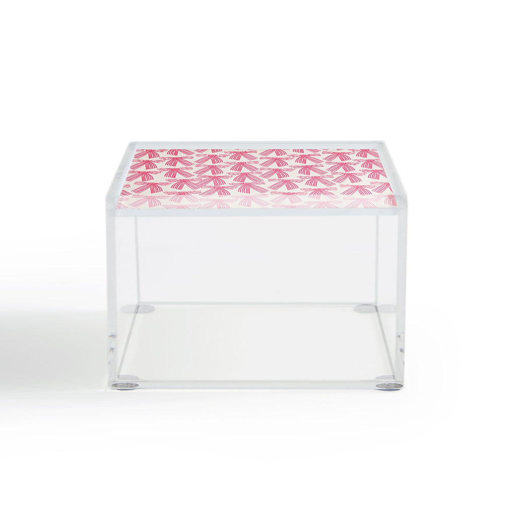 ThirtyOne Illustrations baubles bows bn artboard 5 Acrylic Box