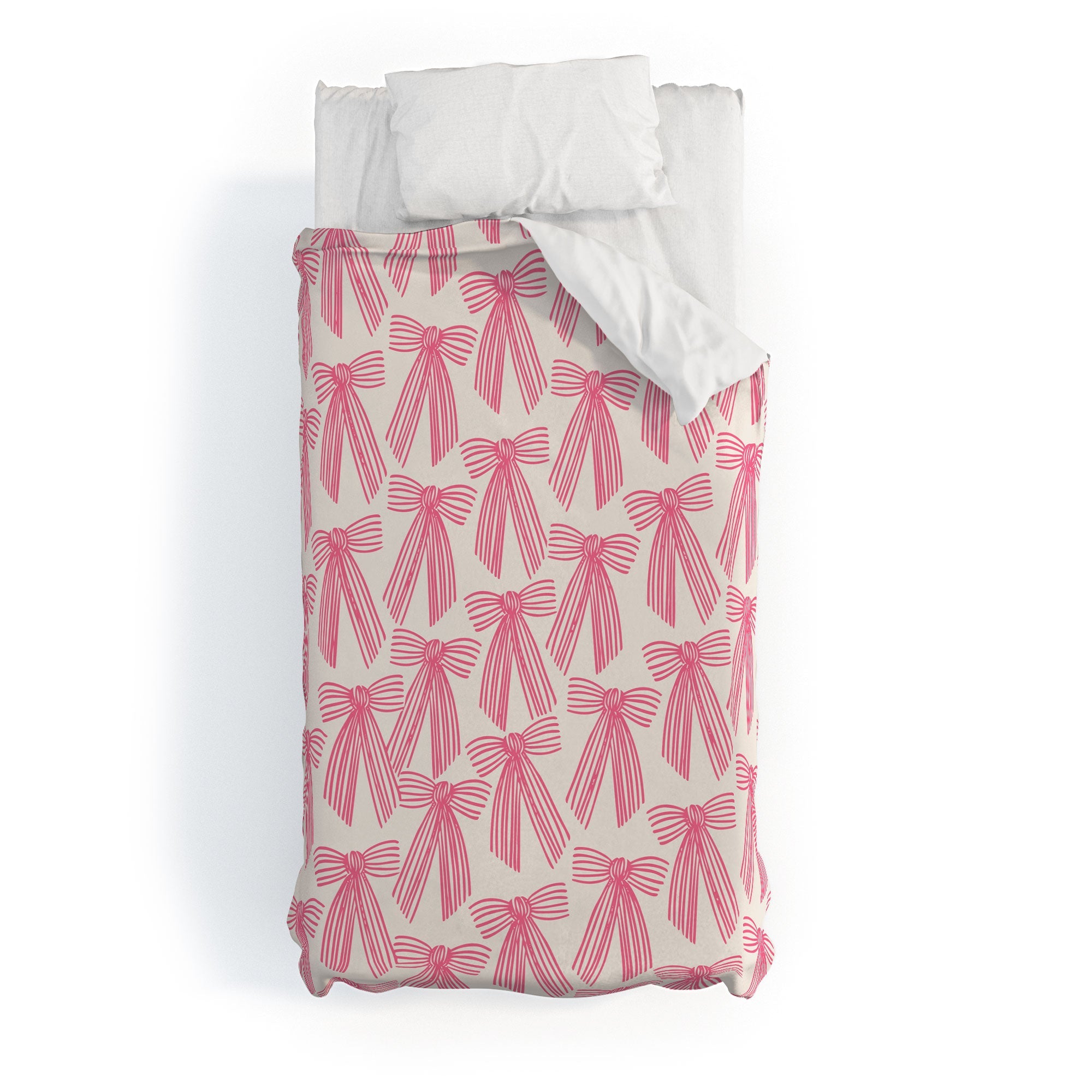 ThirtyOne Illustrations baubles bows bn artboard 5 Duvet Cover