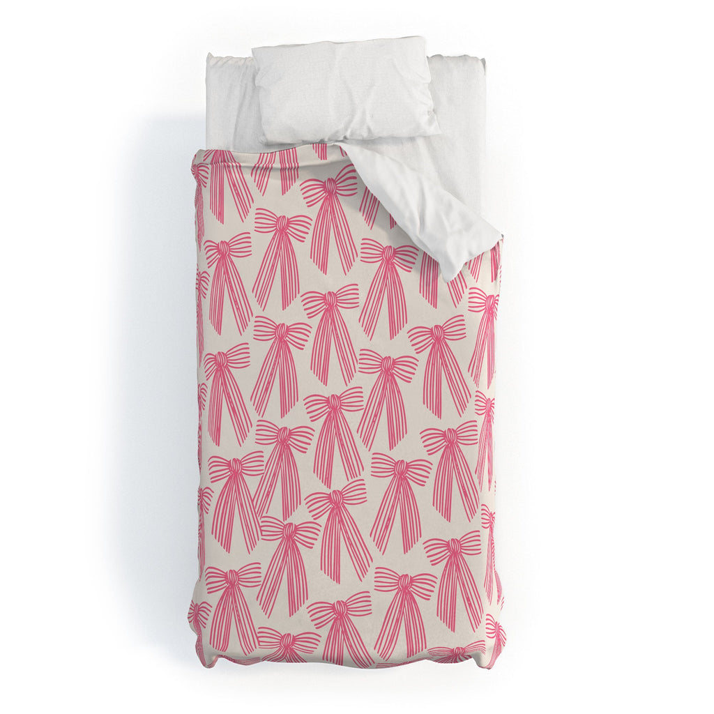ThirtyOne Illustrations baubles bows bn artboard 5 Duvet Cover