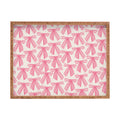 ThirtyOne Illustrations baubles bows bn artboard 5 Rectangular Tray