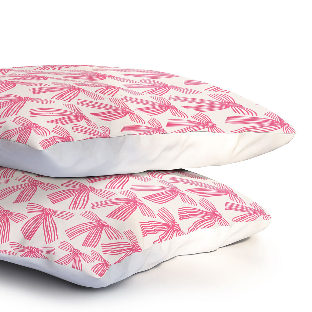 ThirtyOne Illustrations baubles bows bn artboard 5 Pillow Shams