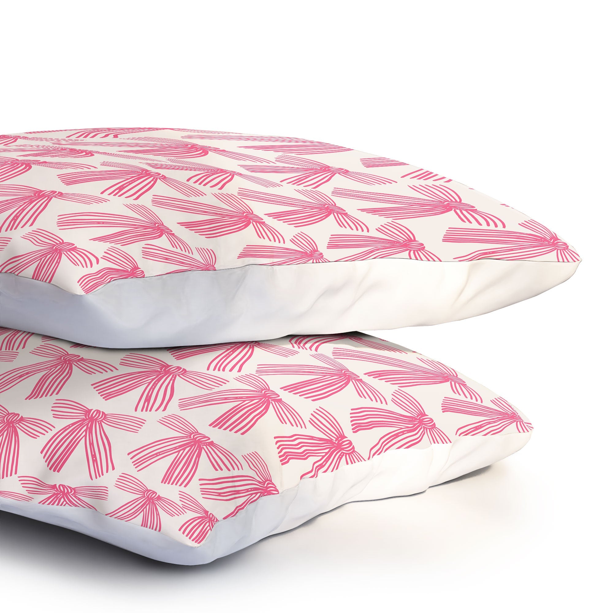 ThirtyOne Illustrations baubles bows bn artboard 5 Pillow Shams