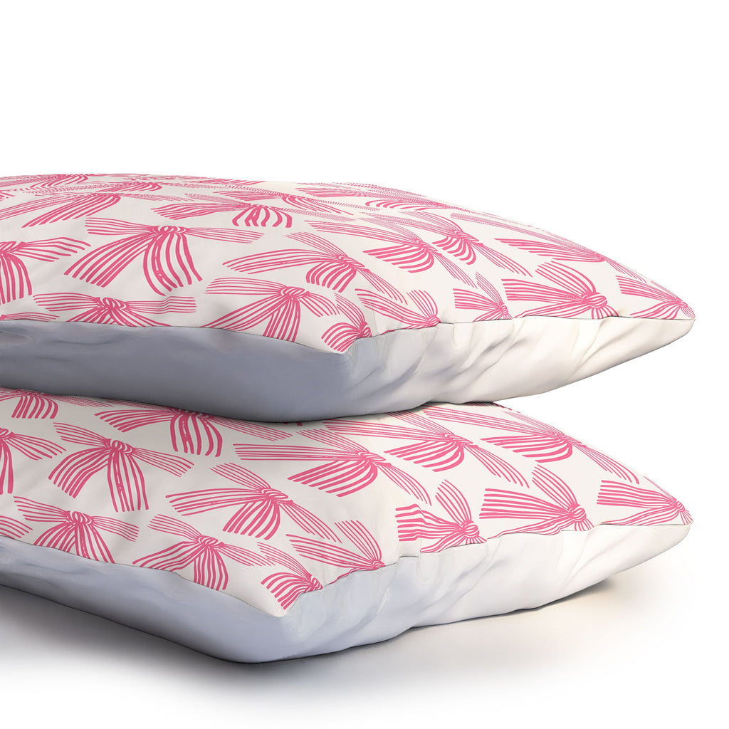 ThirtyOne Illustrations baubles bows bn artboard 5 Pillow Shams