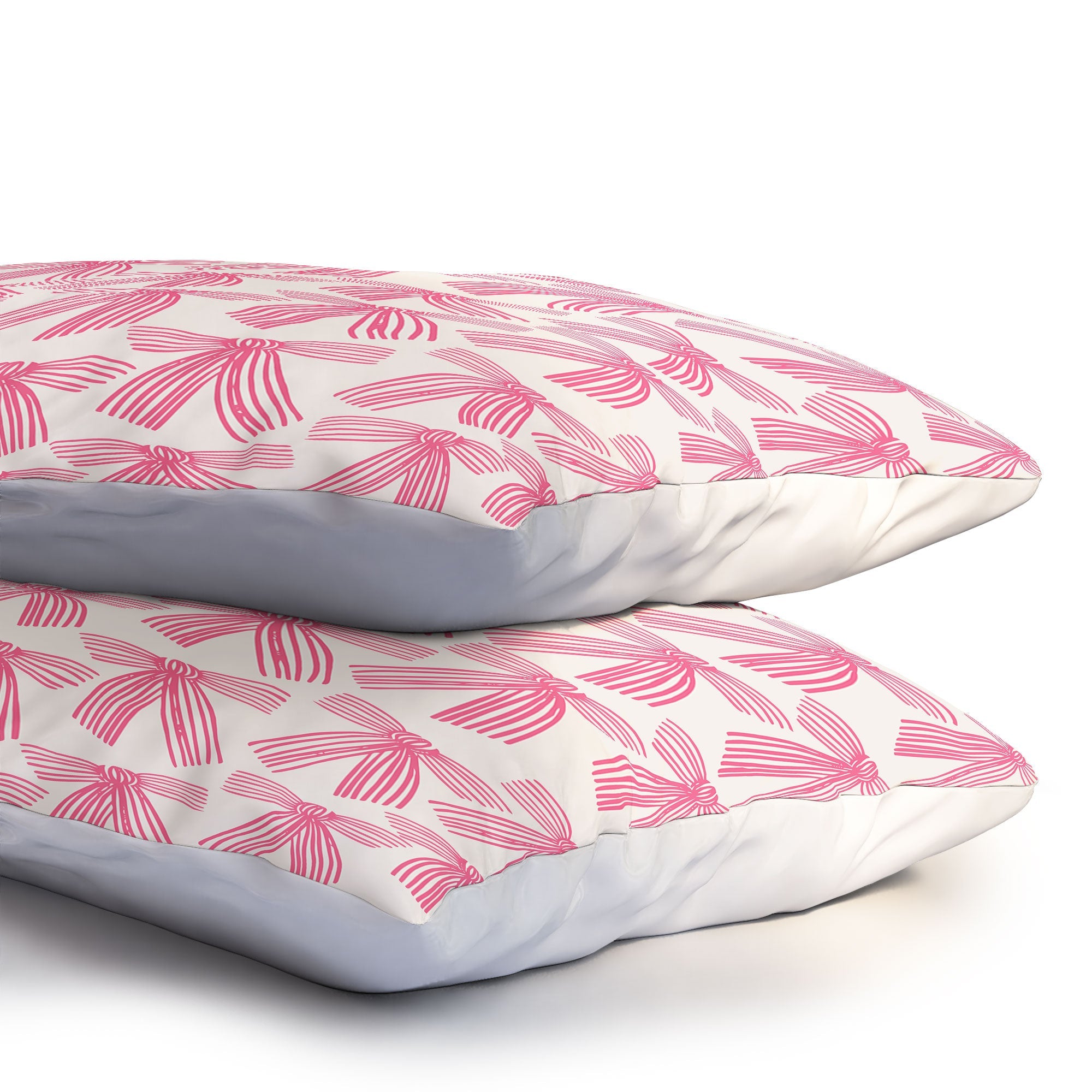 ThirtyOne Illustrations baubles bows bn artboard 5 Pillow Shams