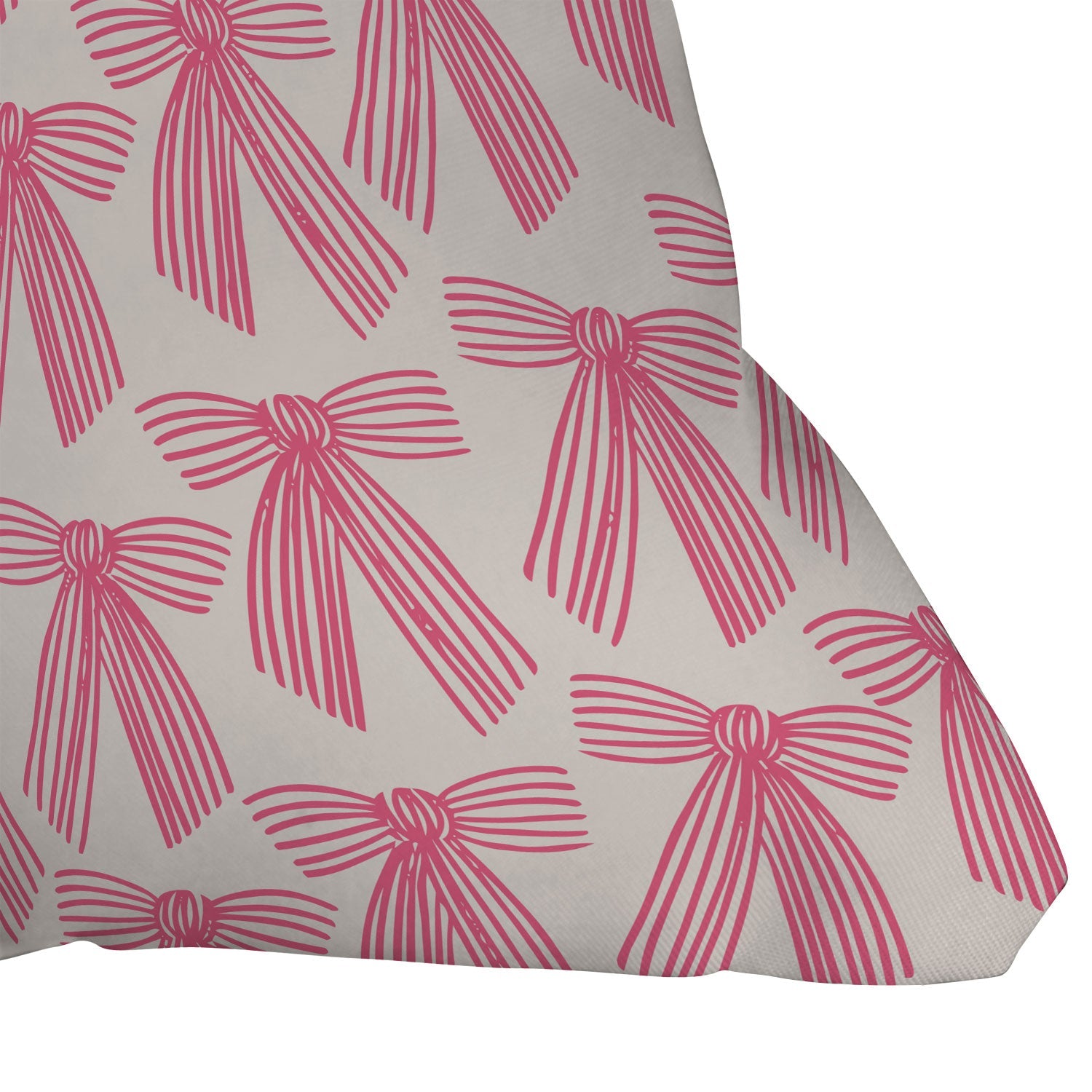 ThirtyOne Illustrations baubles bows bn artboard 5 Outdoor Throw Pillow
