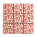ThirtyOne Illustrations baubles bows bn artboard 5 Wood Wall Mural