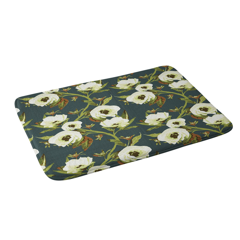 ThirtyOne Illustrations Heirloom Bloom Memory Foam Bath Mat