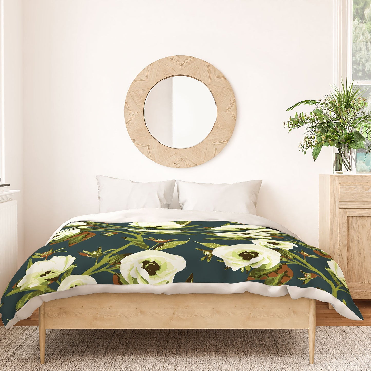 ThirtyOne Illustrations Heirloom Bloom Duvet Cover