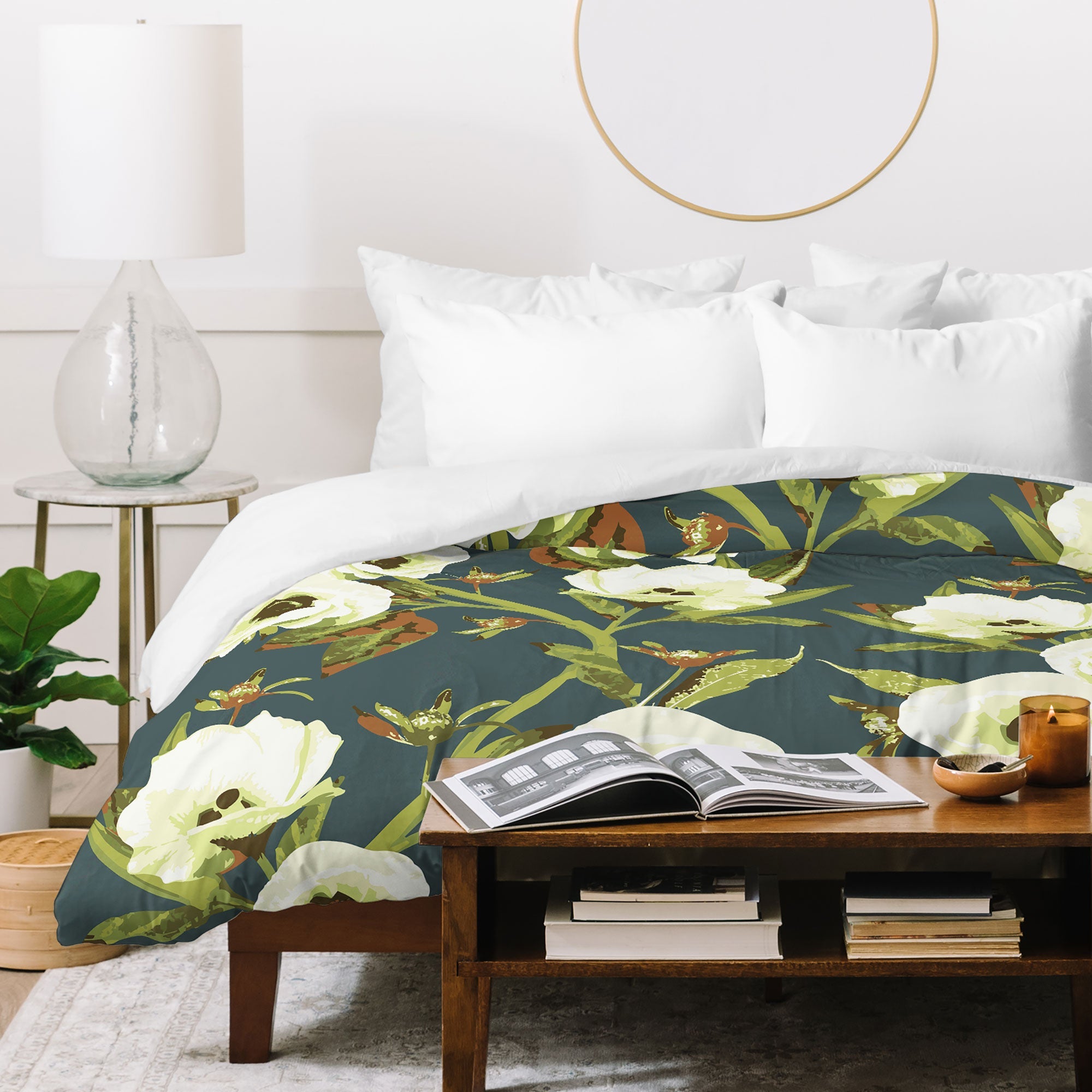 ThirtyOne Illustrations Heirloom Bloom Duvet Cover