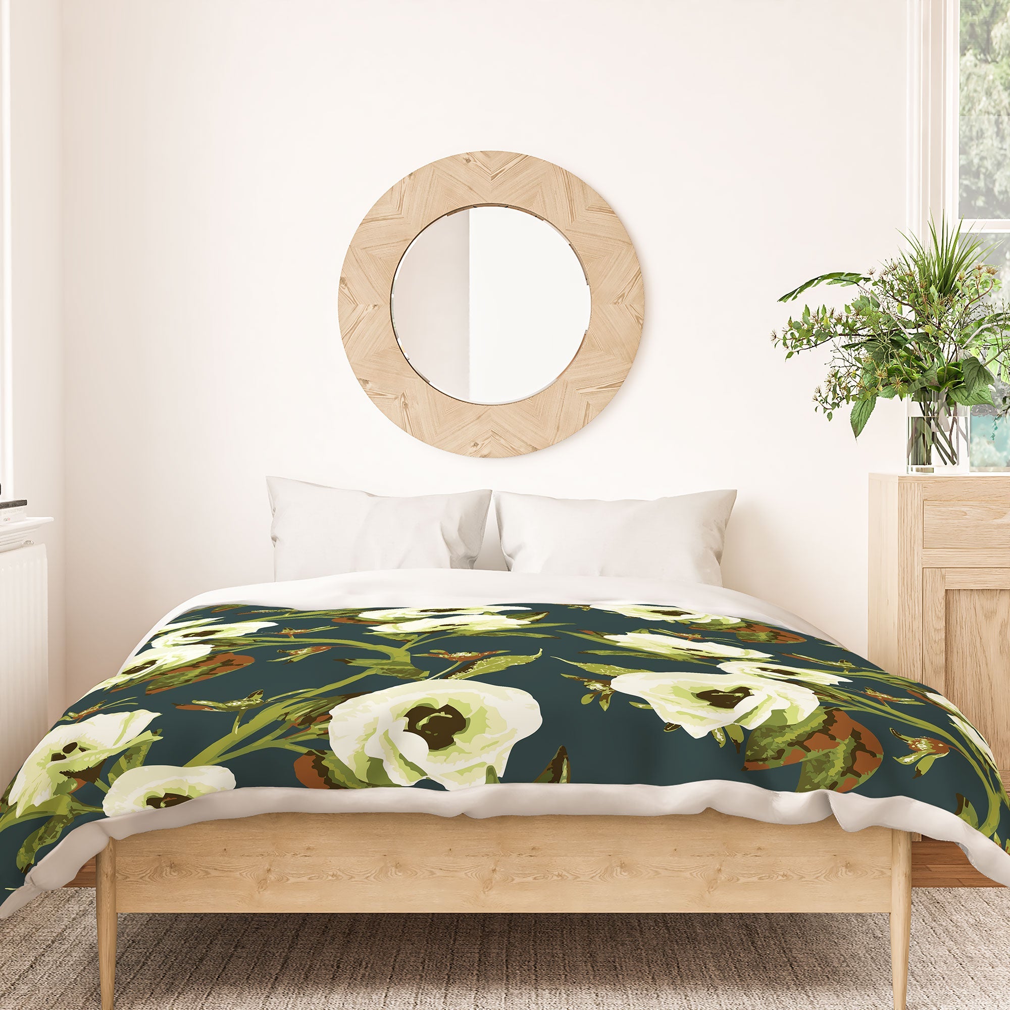 ThirtyOne Illustrations Heirloom Bloom Duvet Cover