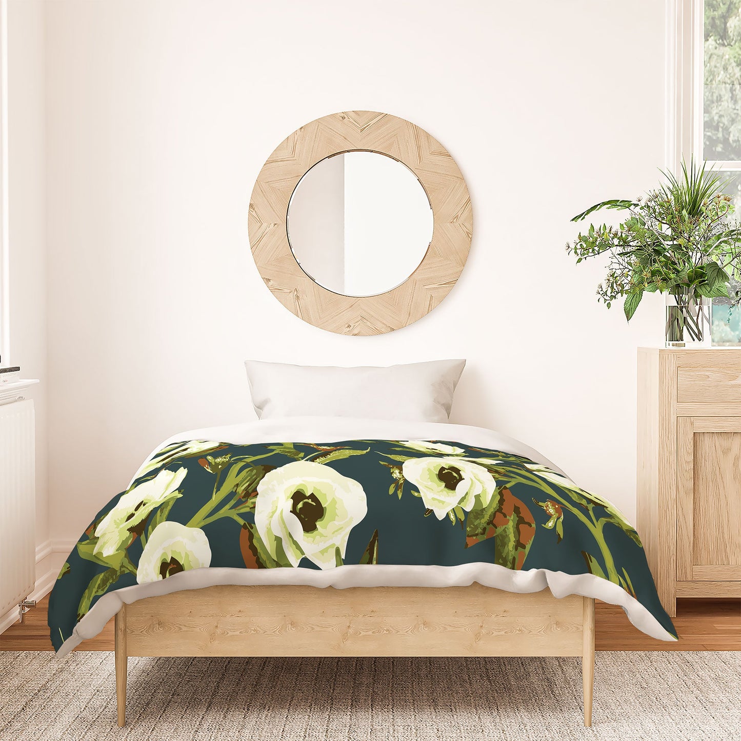 ThirtyOne Illustrations Heirloom Bloom Duvet Cover