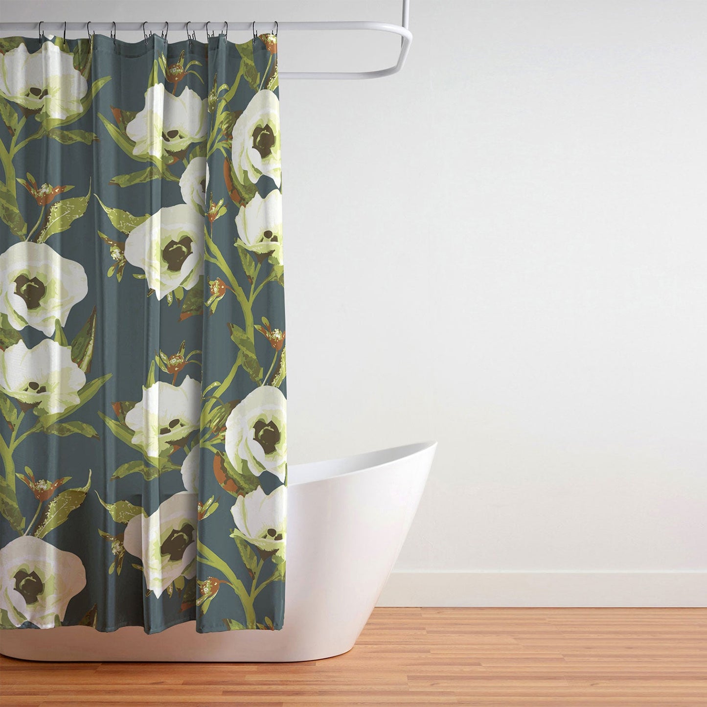 ThirtyOne Illustrations Heirloom Bloom Shower Curtain
