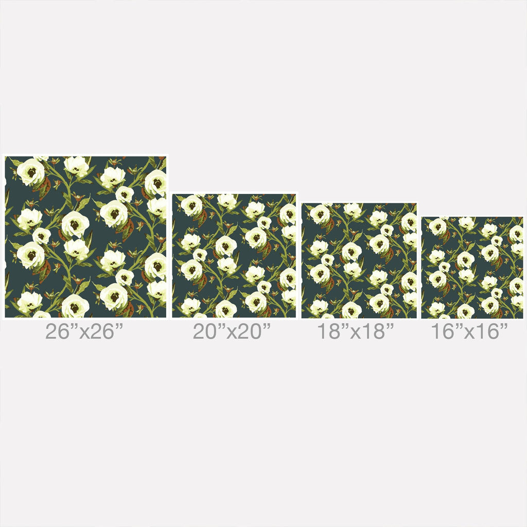 ThirtyOne Illustrations Heirloom Bloom Outdoor Throw Pillow