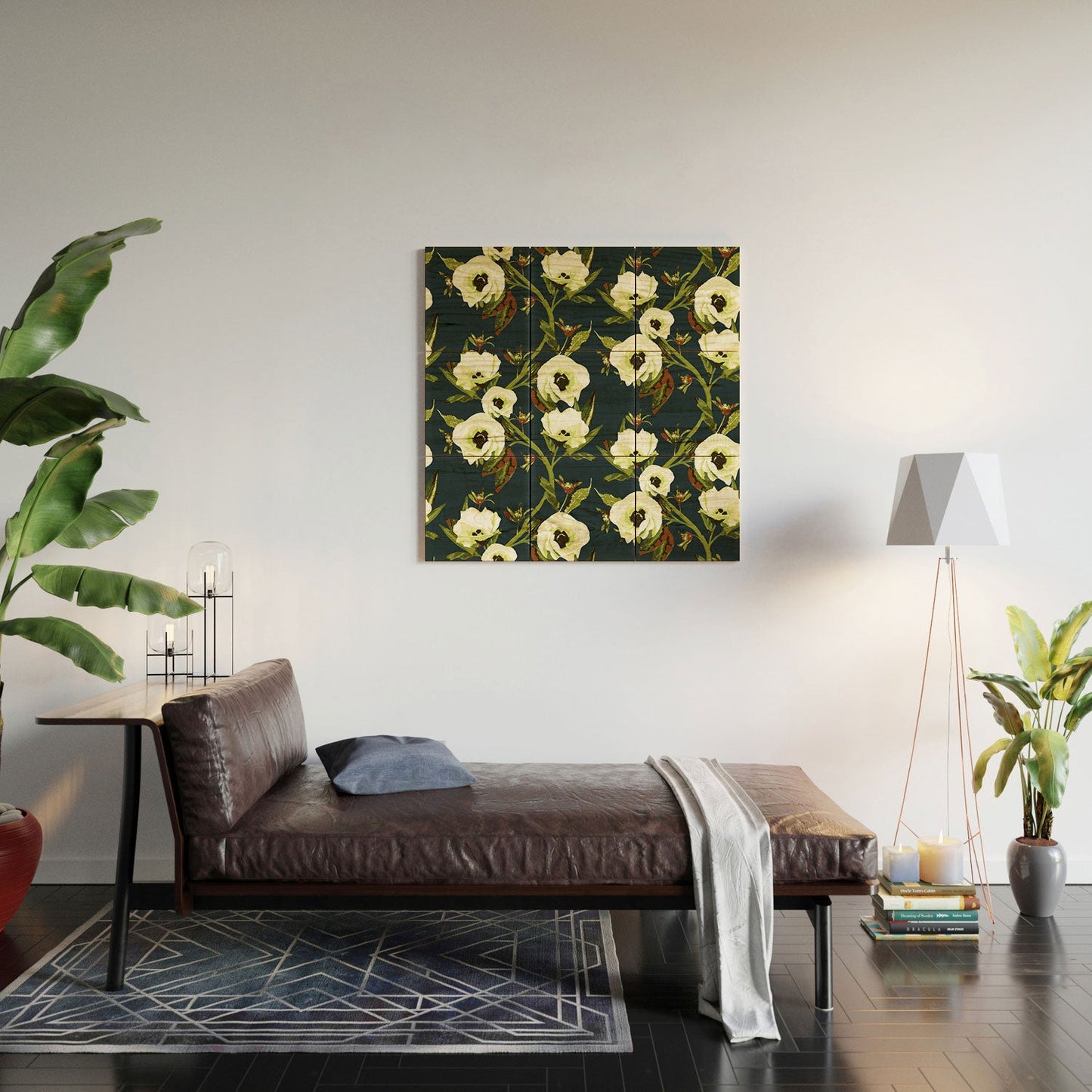 ThirtyOne Illustrations Heirloom Bloom Wood Wall Mural