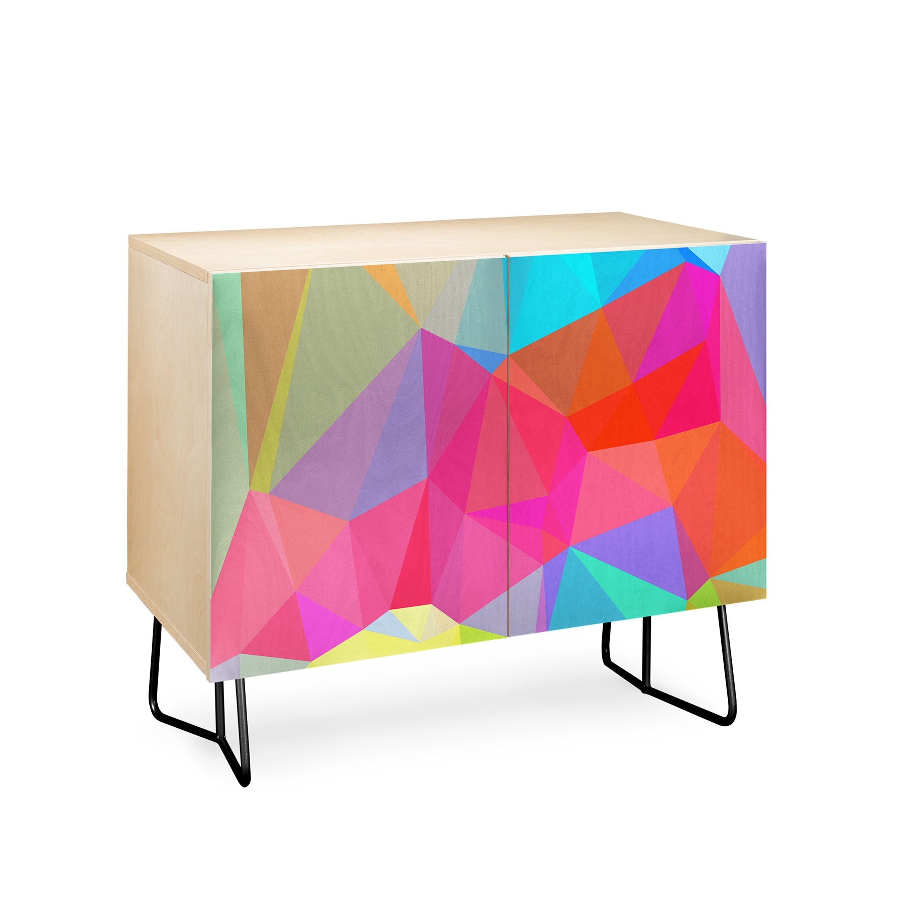 Three Of The Possessed Crystal Crush Credenza