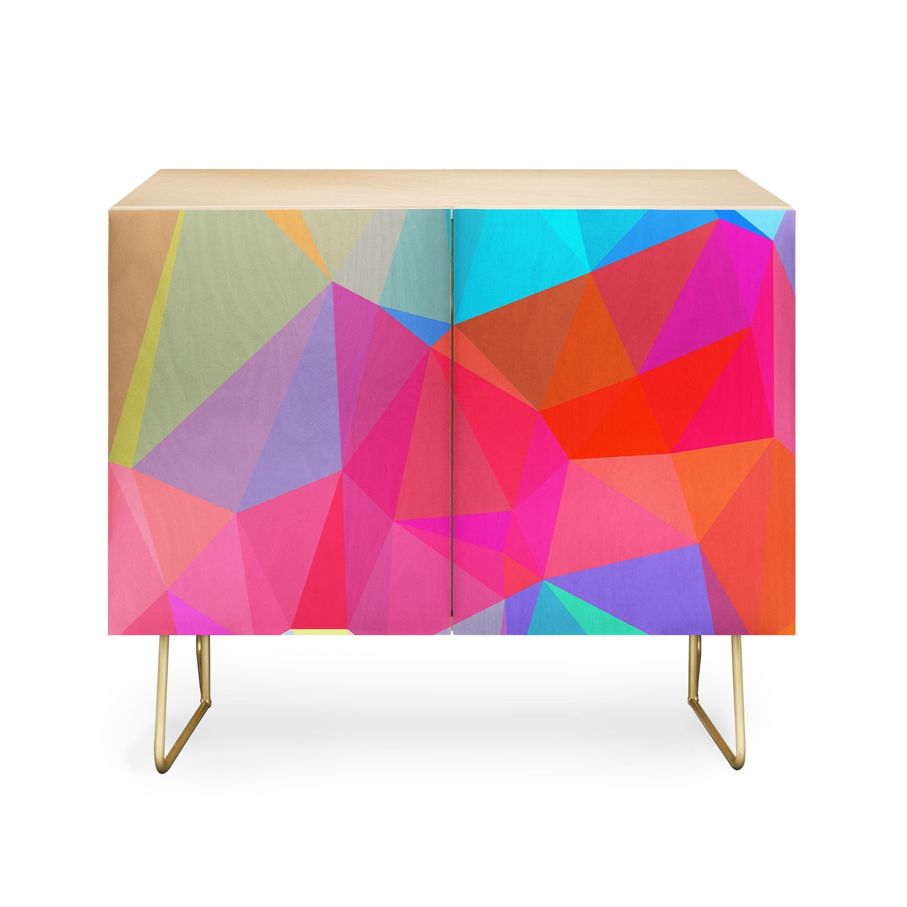 Three Of The Possessed Crystal Crush Credenza