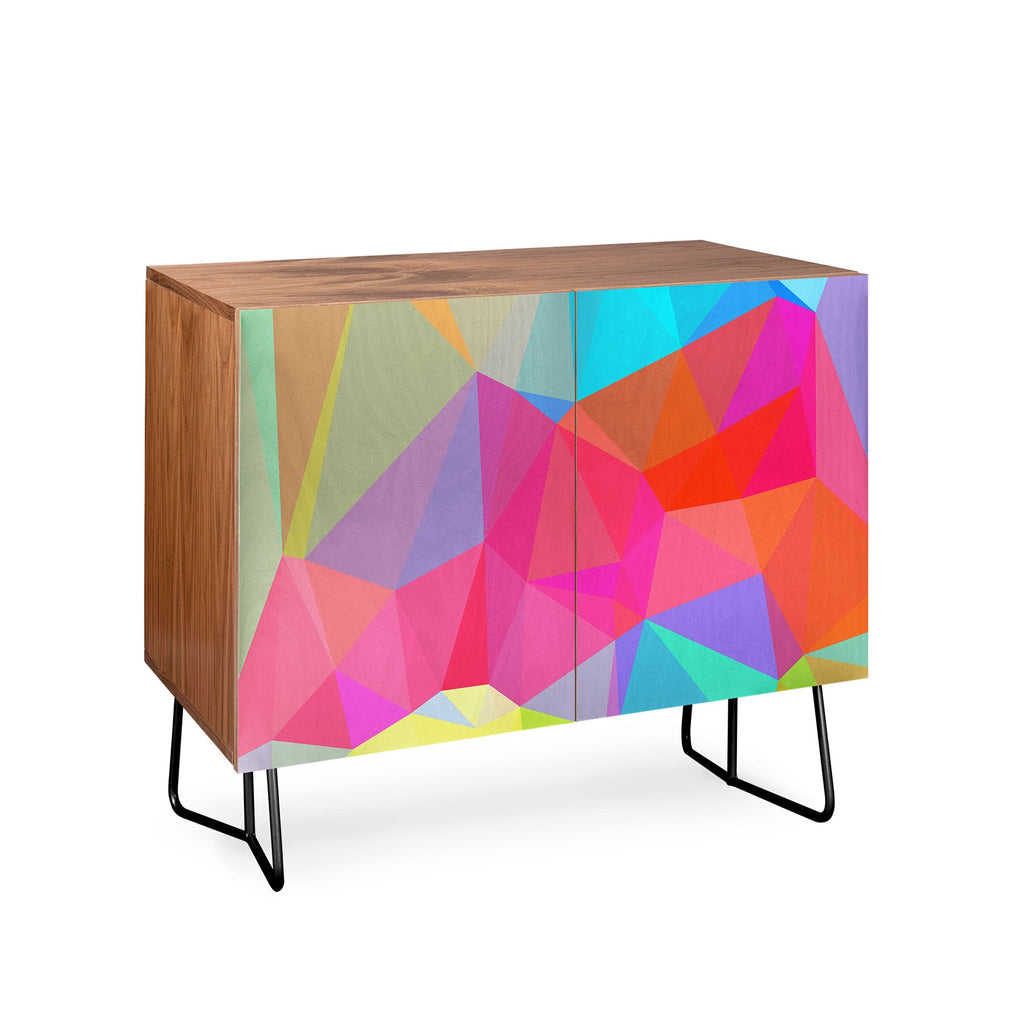 Three Of The Possessed Crystal Crush Credenza