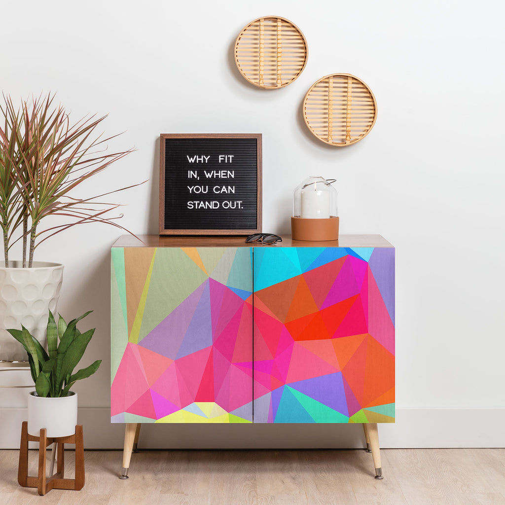 Three Of The Possessed Crystal Crush Credenza