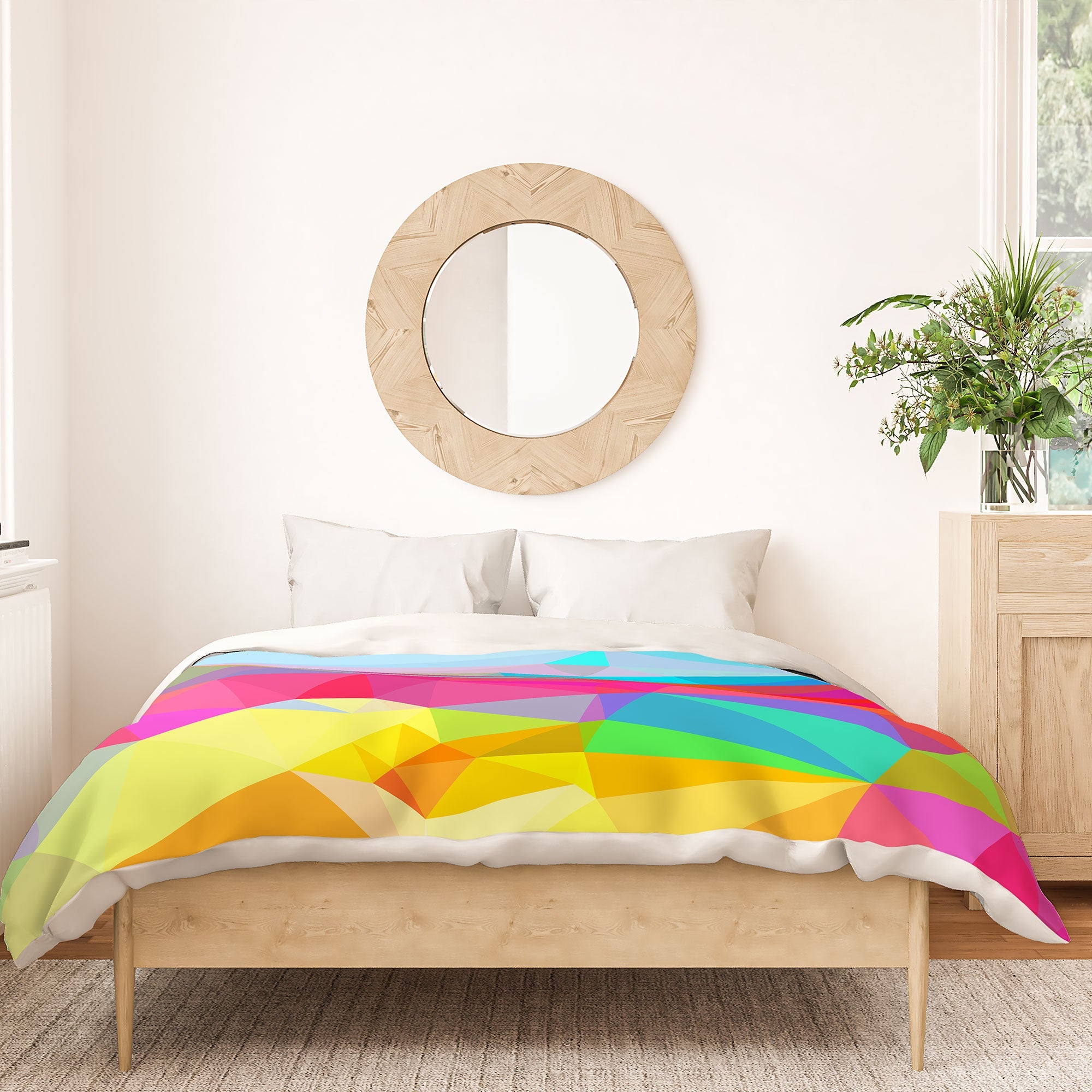 Three Of The Possessed Crystal Crush Duvet Cover