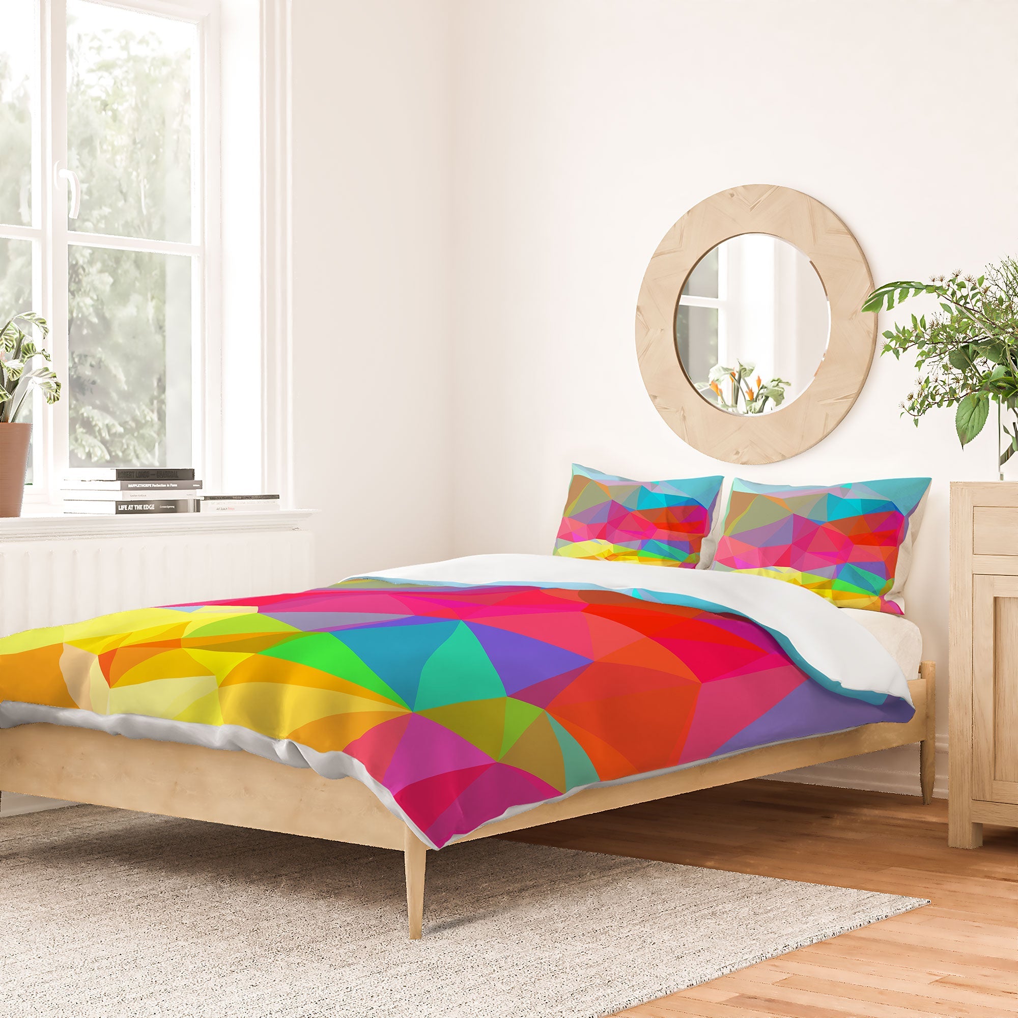 Three Of The Possessed Crystal Crush Duvet Cover