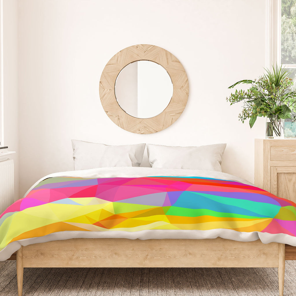 Three Of The Possessed Crystal Crush Duvet Cover