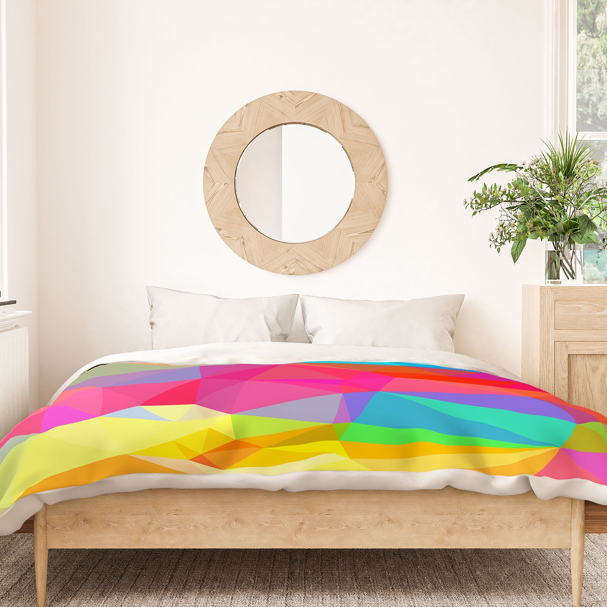 Three Of The Possessed Crystal Crush Duvet Cover