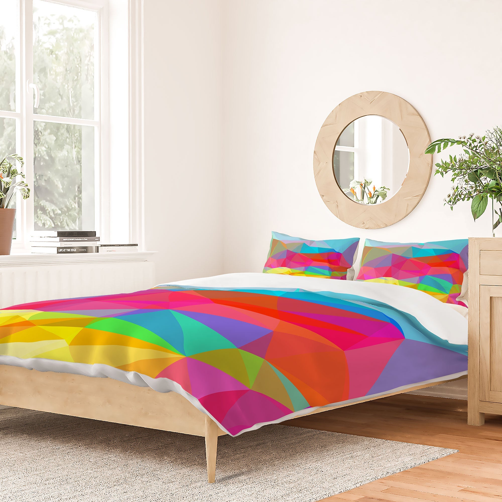Three Of The Possessed Crystal Crush Duvet Cover