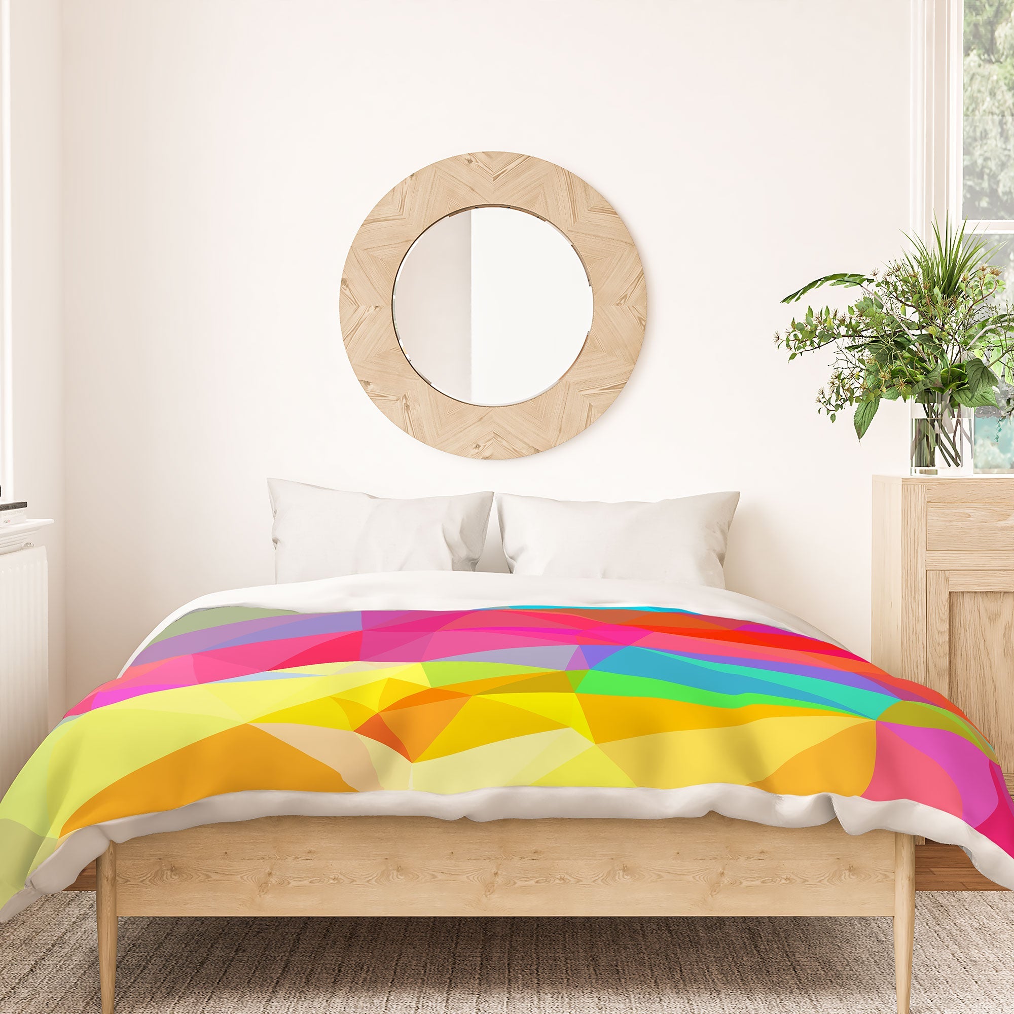 Three Of The Possessed Crystal Crush Duvet Cover