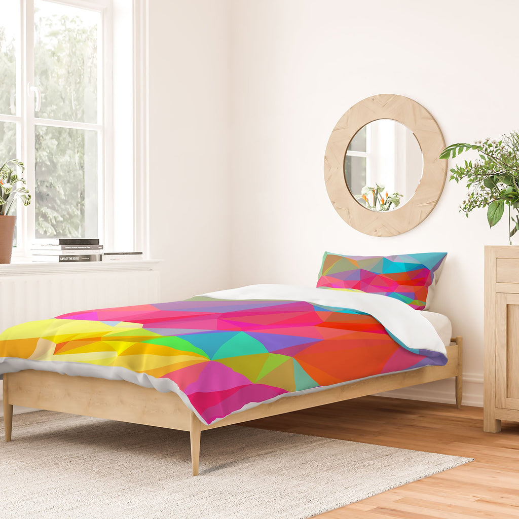 Three Of The Possessed Crystal Crush Duvet Cover