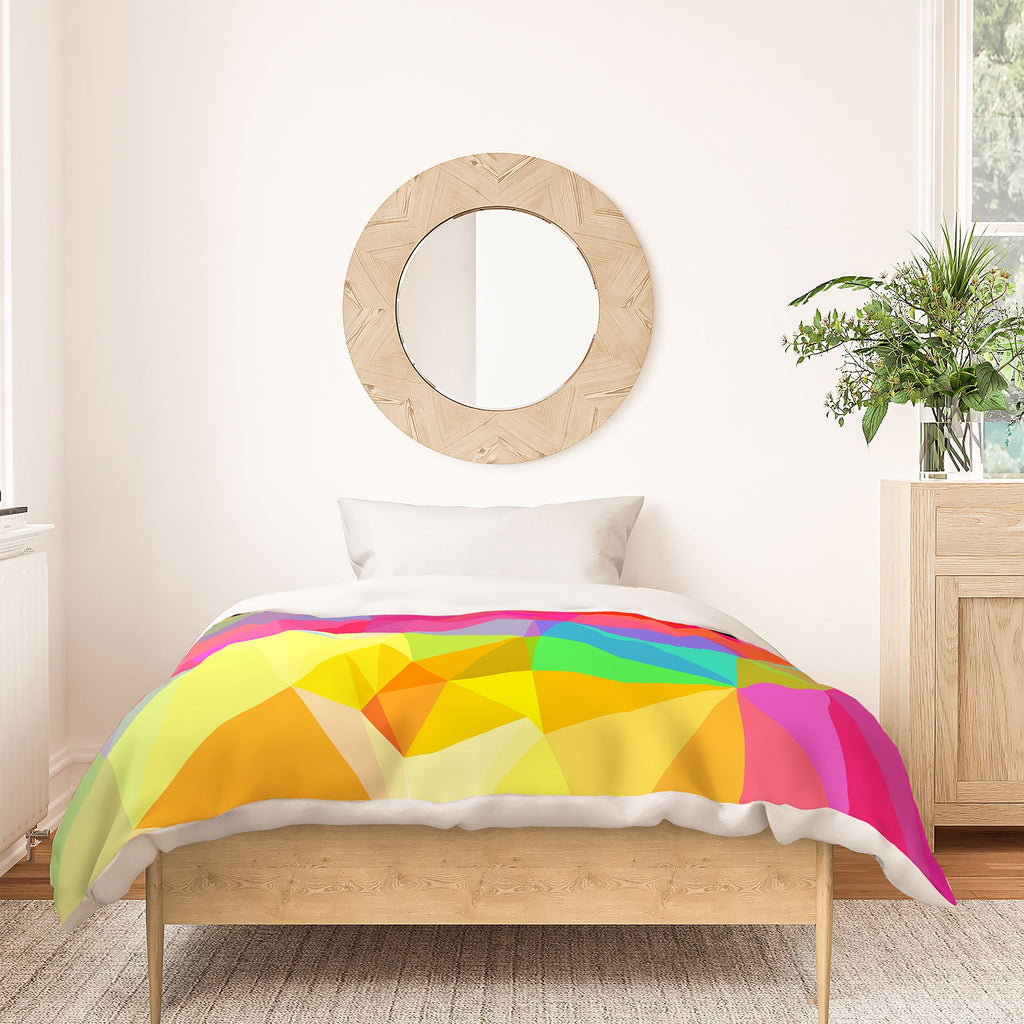 Three Of The Possessed Crystal Crush Duvet Cover