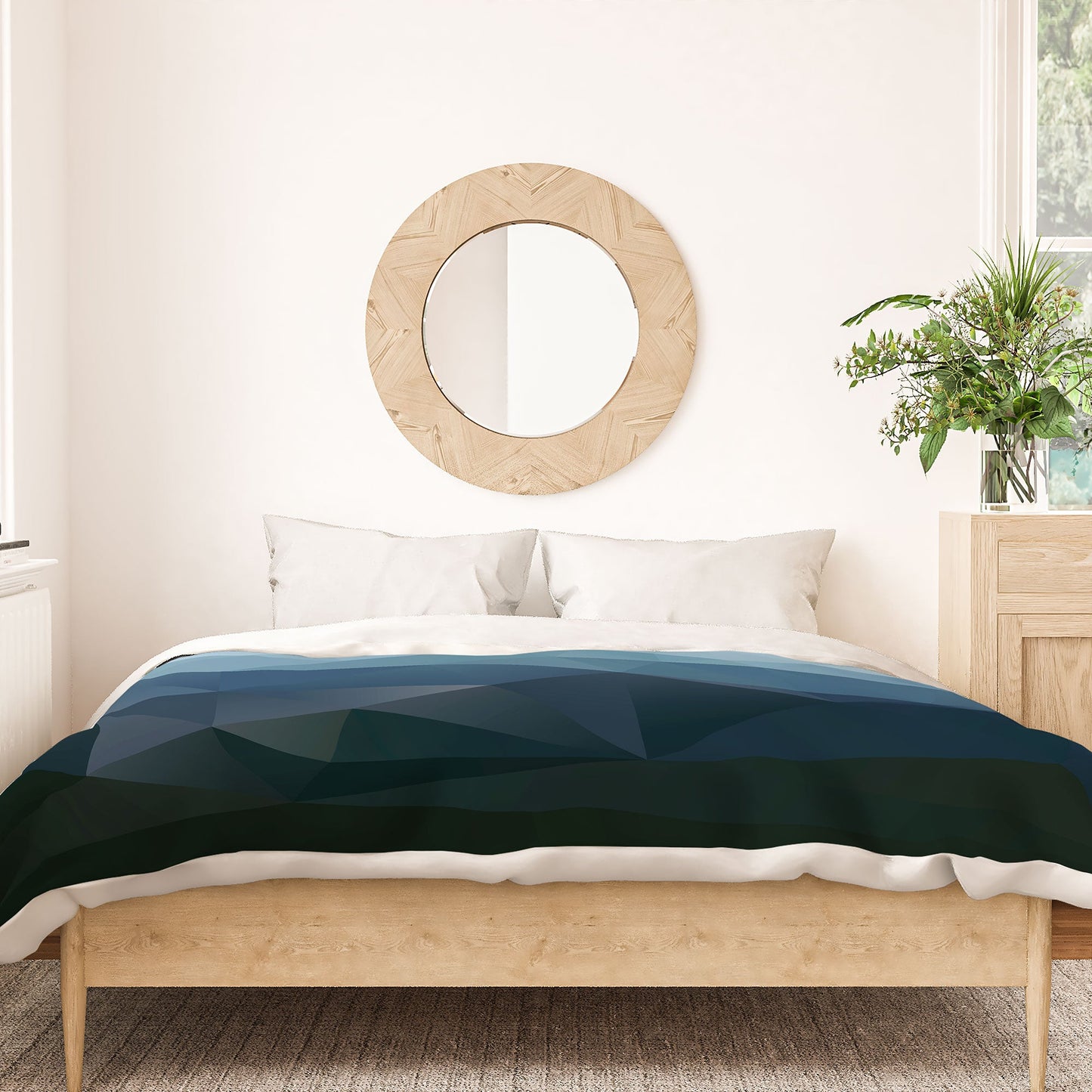 Three Of The Possessed First Light Duvet Cover