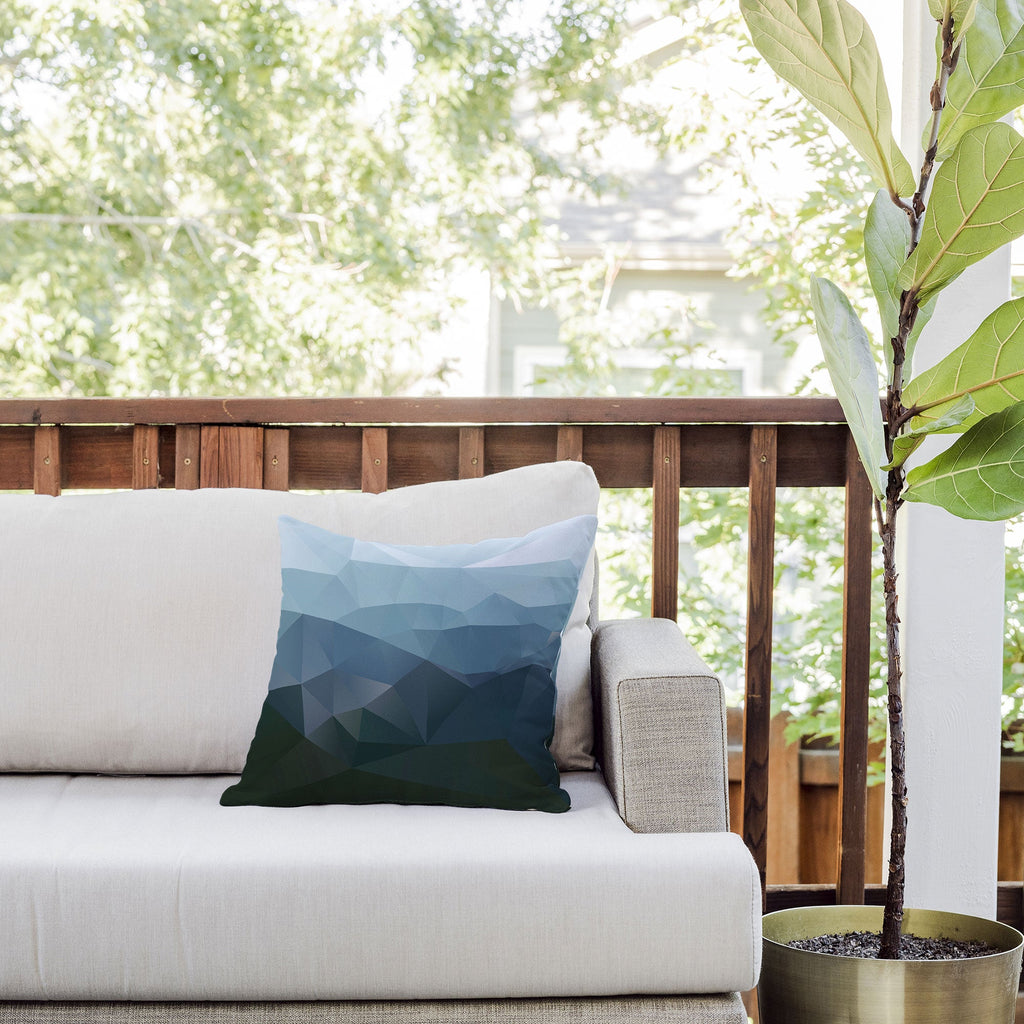 Three Of The Possessed First Light Outdoor Throw Pillow