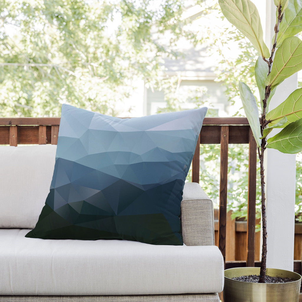 Three Of The Possessed First Light Outdoor Throw Pillow
