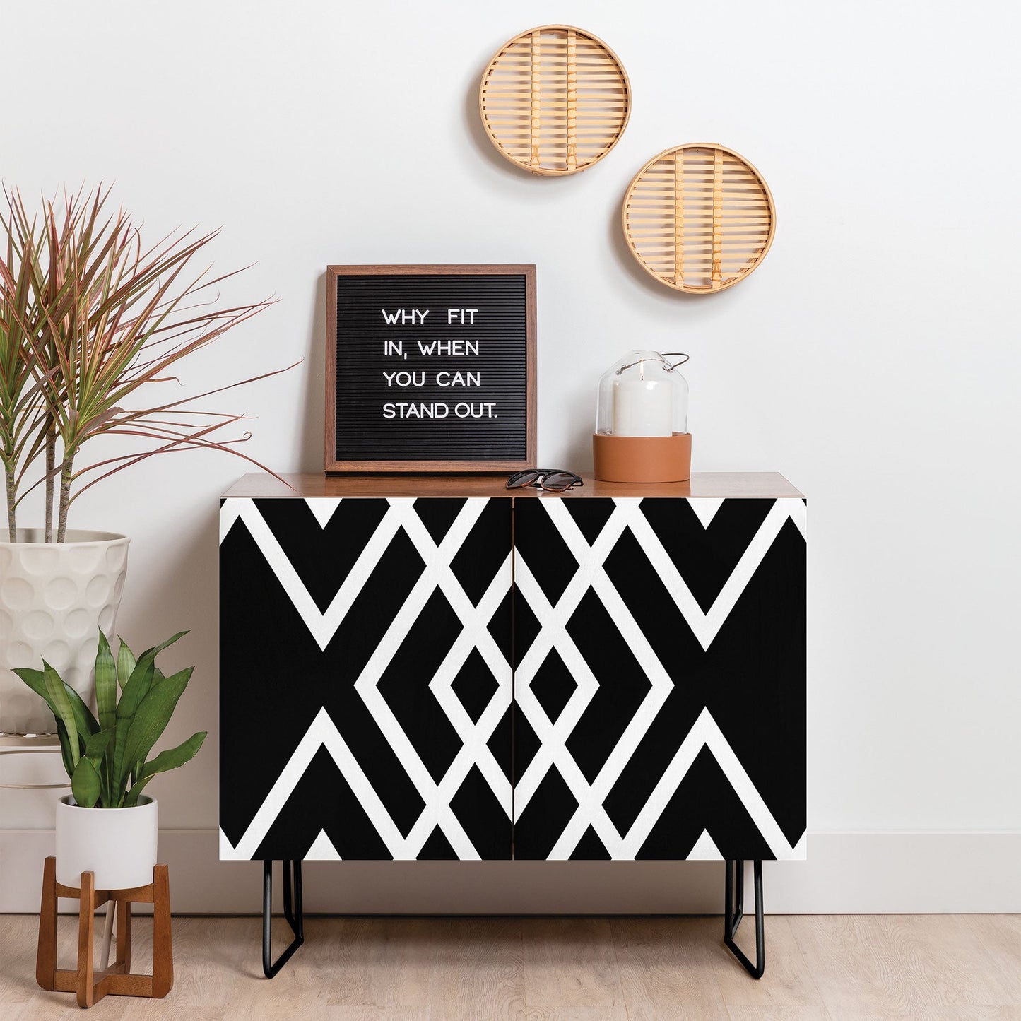 Three Of The Possessed Inbetween Credenza