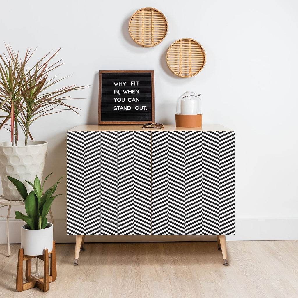 Three Of The Possessed Leaves Credenza