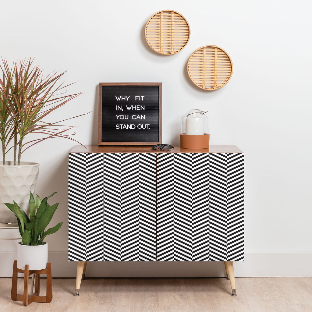 Three Of The Possessed Leaves Credenza