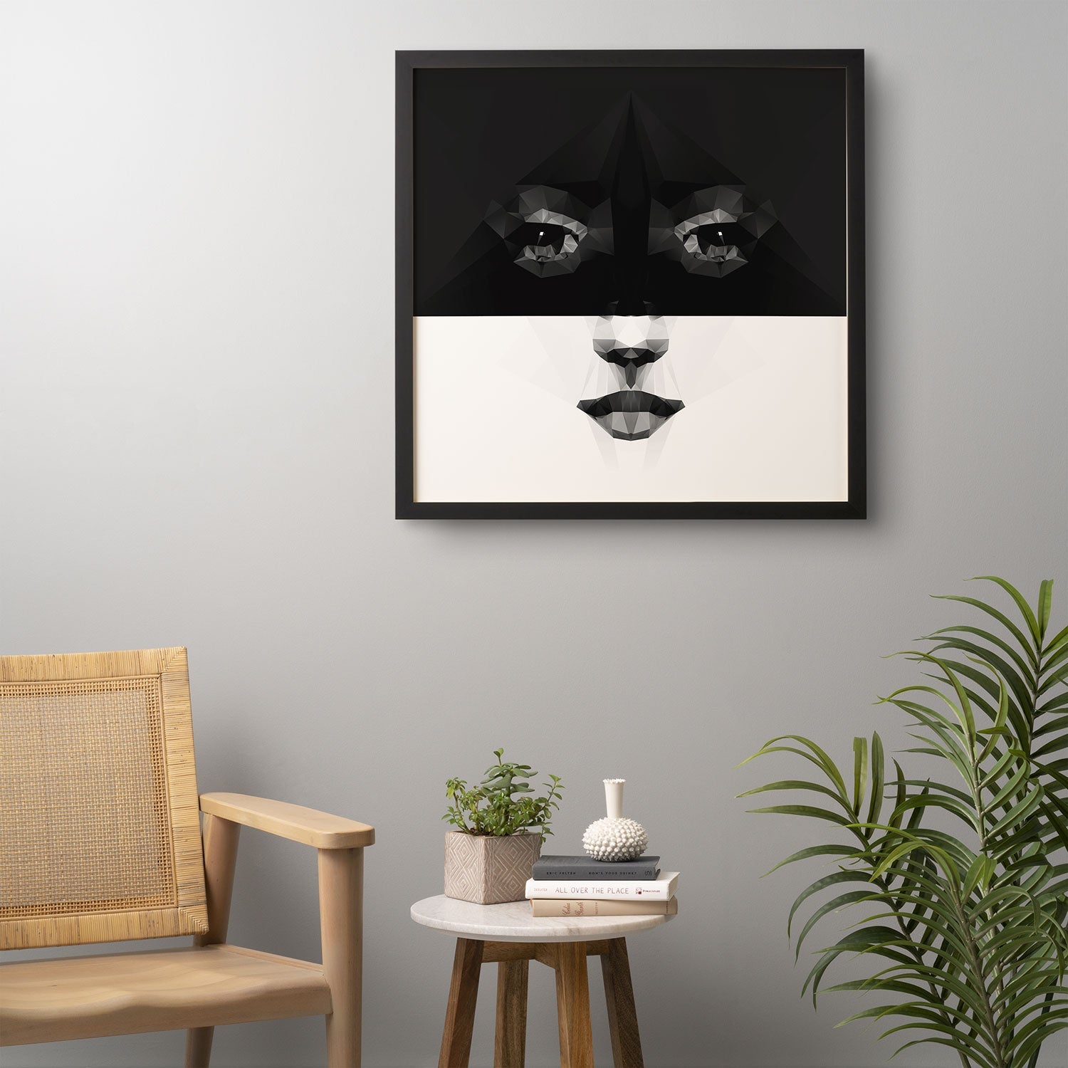 Three Of The Possessed Luna Framed Wall Art