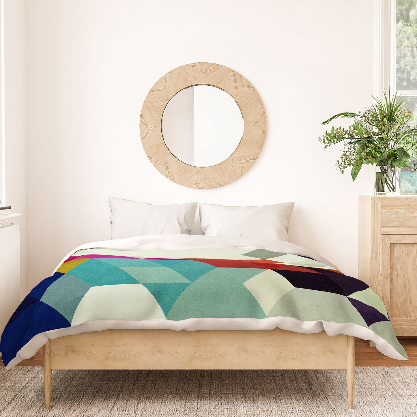 Three Of The Possessed Modele 7 Duvet Cover