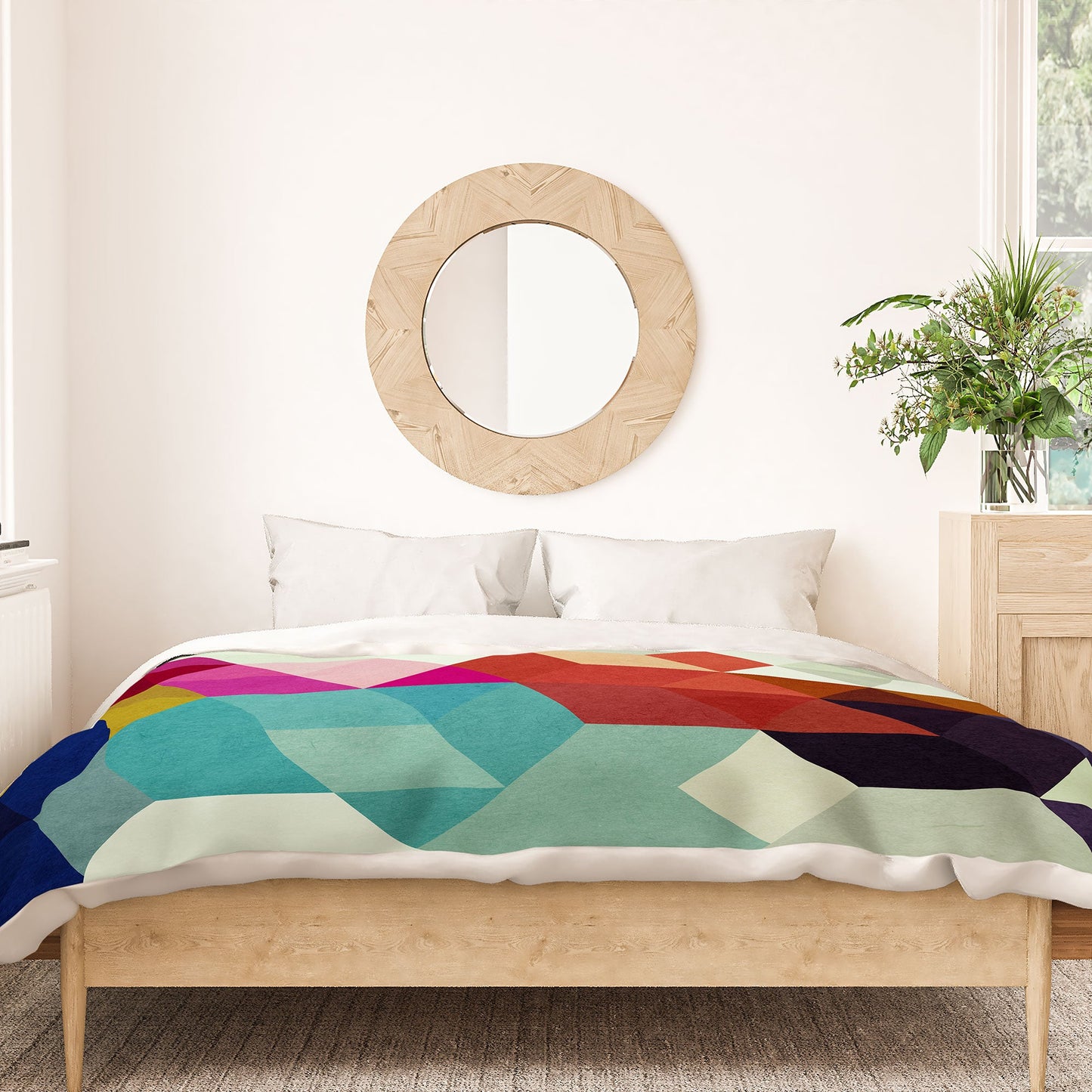 Three Of The Possessed Modele 7 Duvet Cover