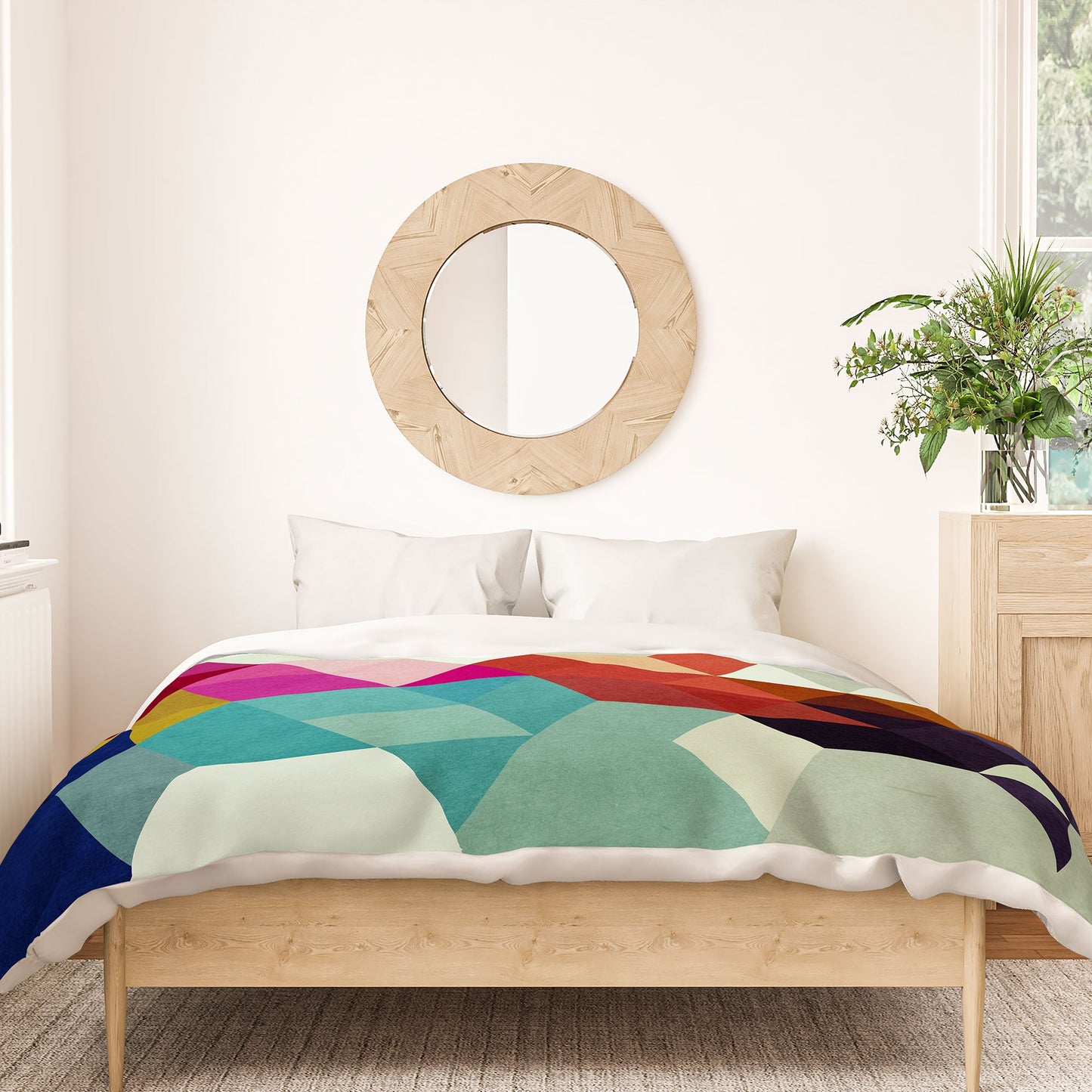 Three Of The Possessed Modele 7 Duvet Cover