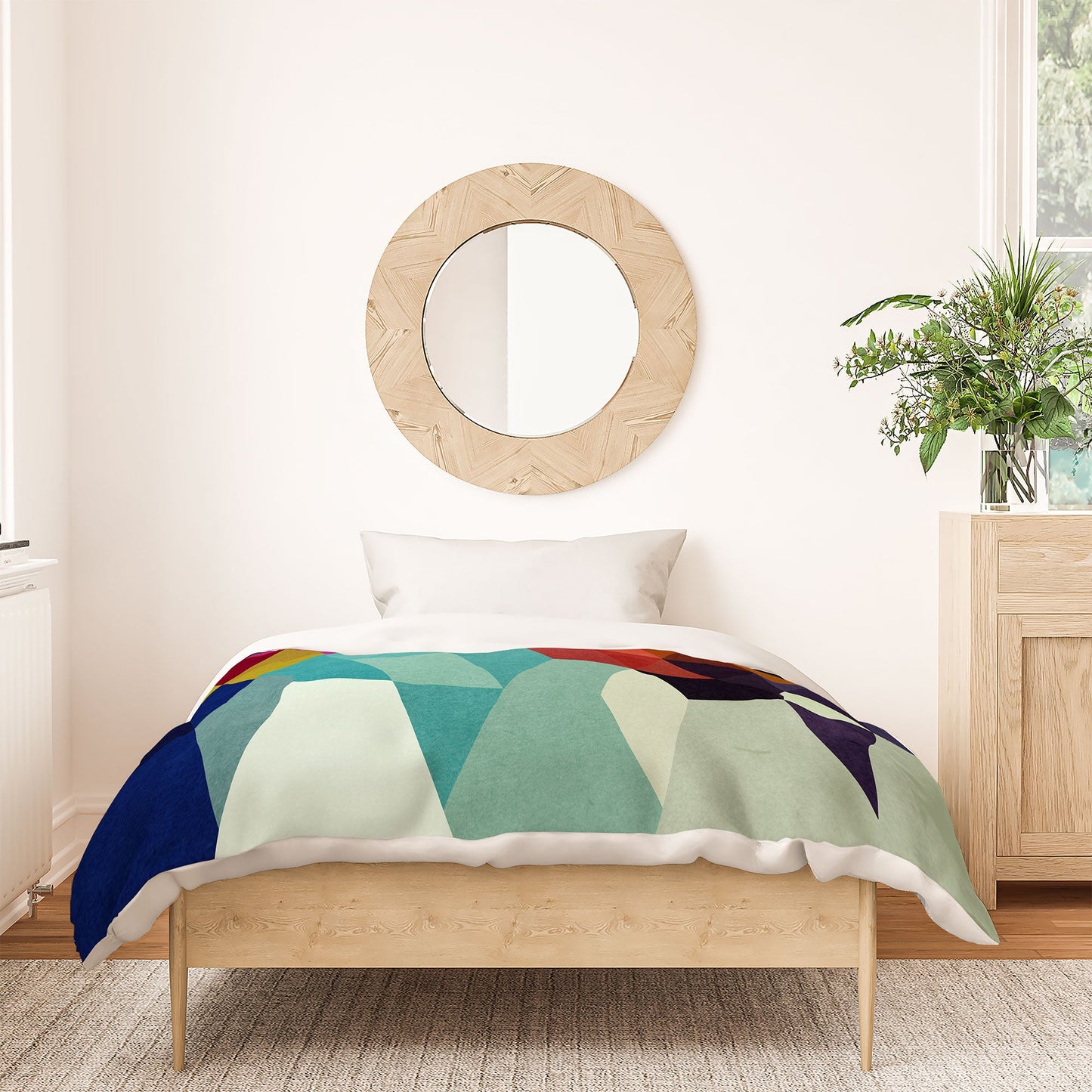 Three Of The Possessed Modele 7 Duvet Cover