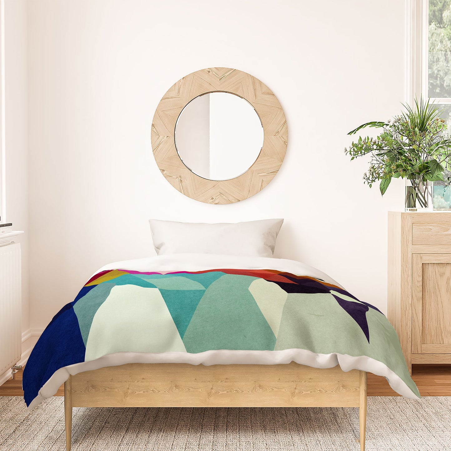 Three Of The Possessed Modele 7 Duvet Cover