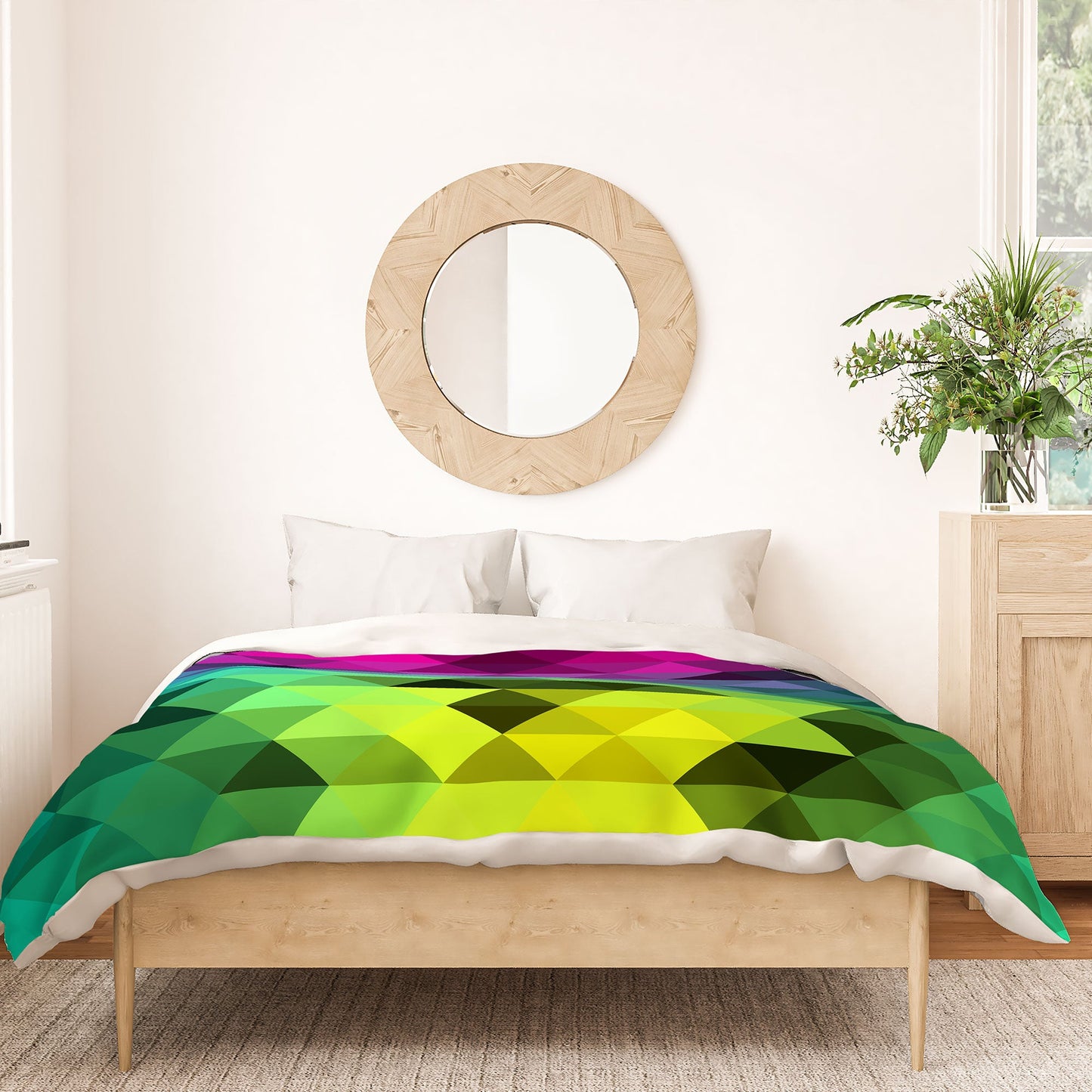 Three Of The Possessed Underwater Lion Duvet Cover