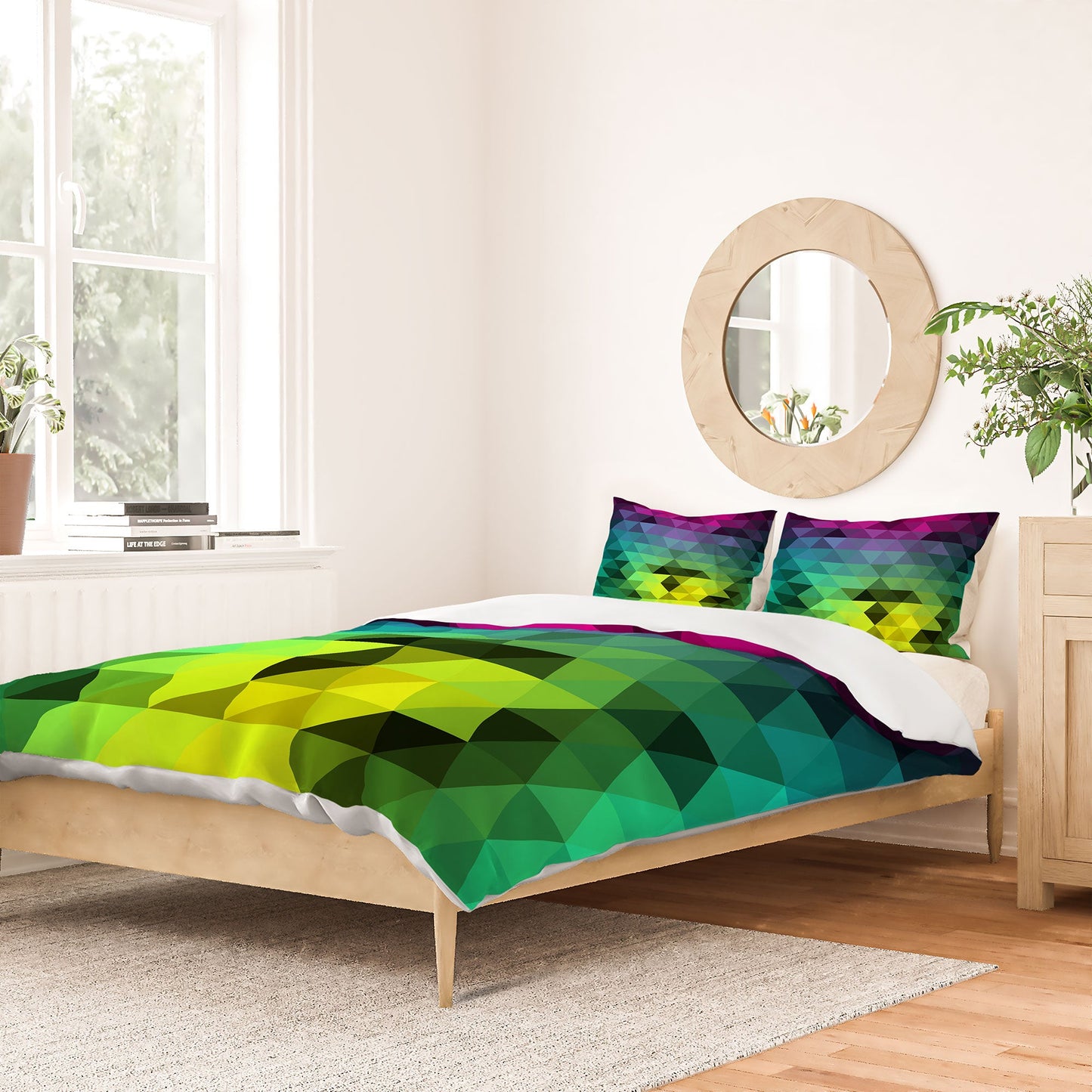 Three Of The Possessed Underwater Lion Duvet Cover