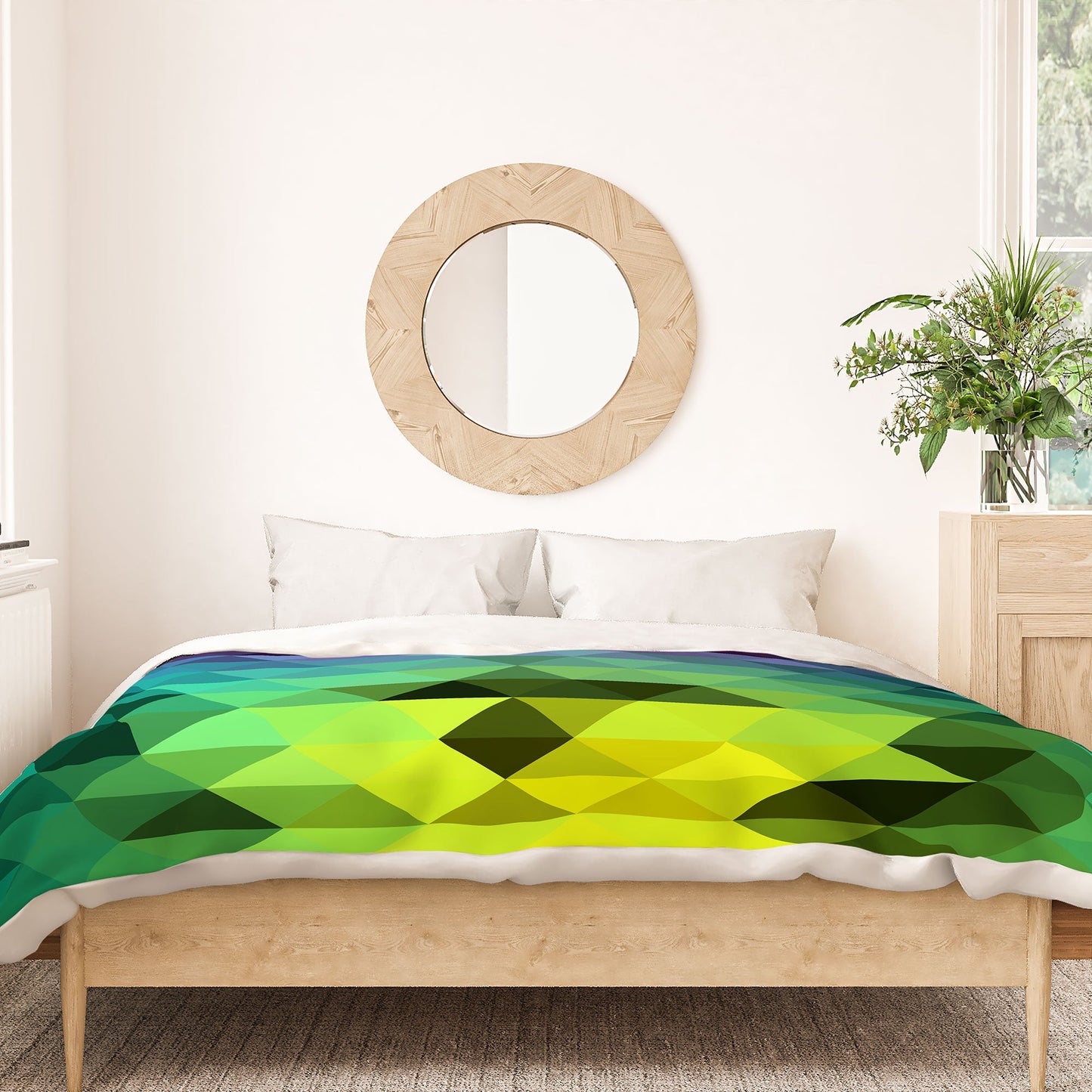 Three Of The Possessed Underwater Lion Duvet Cover